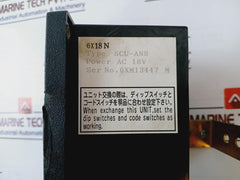 Jrcs Scu-an8 Starter Control Unit Ac 18V 6X18N