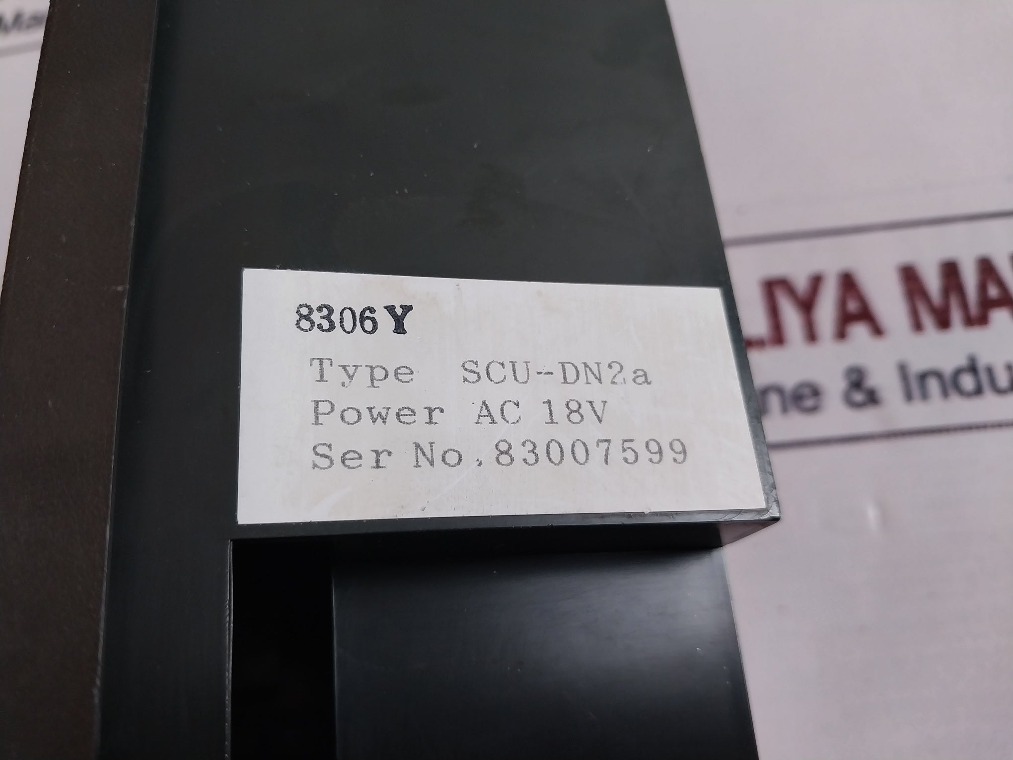 Jrcs Scu-dn2A Starter Control Unit 18V Ac