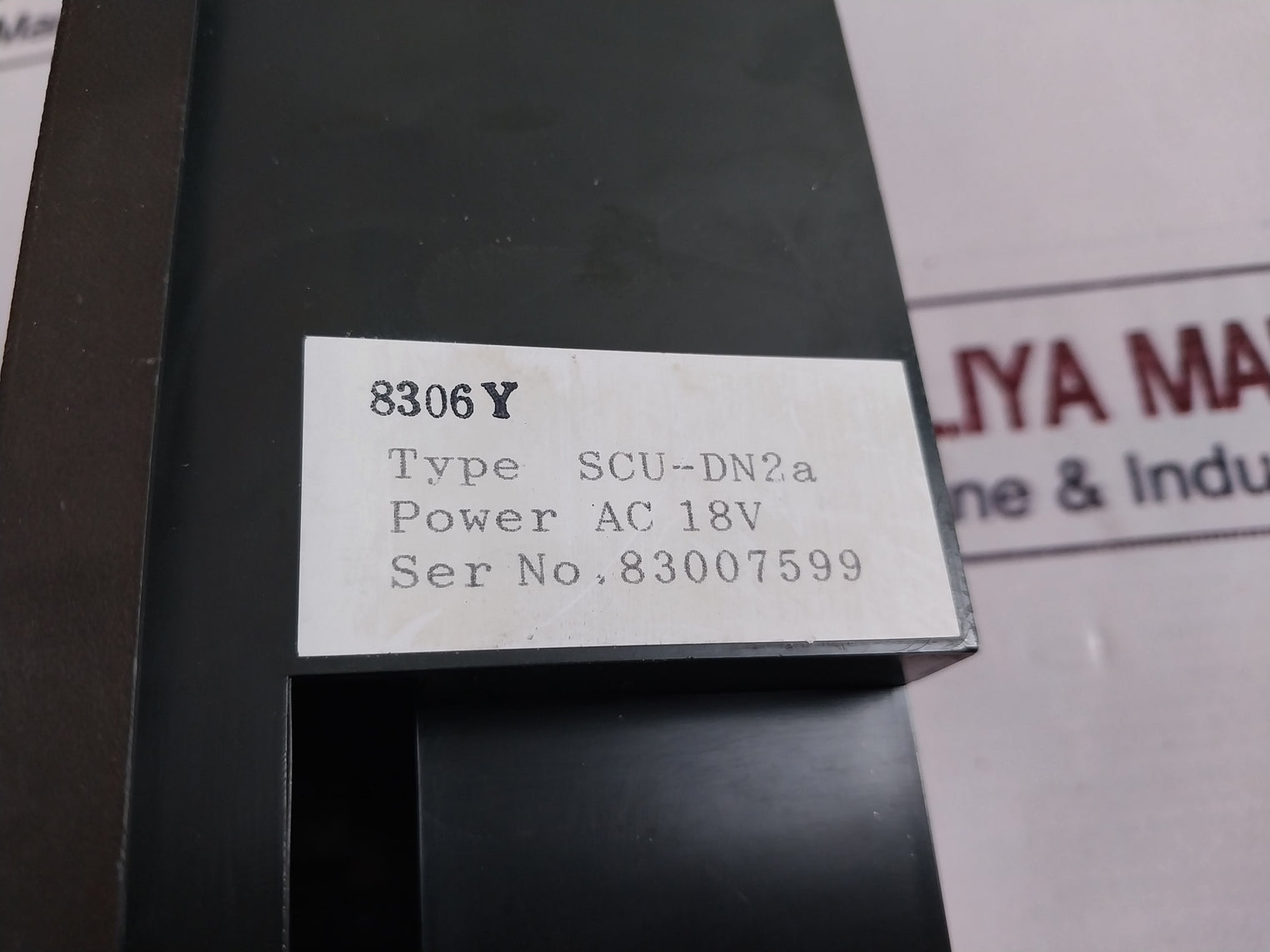 Jrcs Scu-dn2A Starter Control Unit 18V Ac