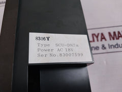 Jrcs Scu-dn2A Starter Control Unit Power Ac 18V F703 59 12(4)A