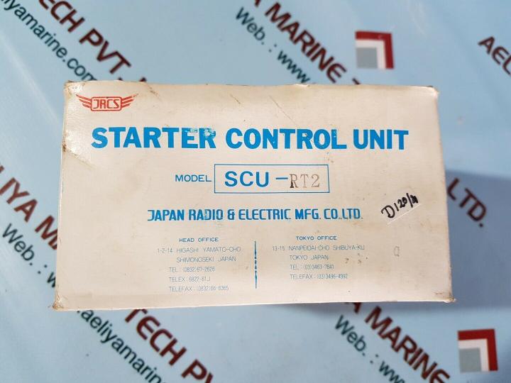 Jrcs Scu-rt2 Starter Control Unit Ac18V