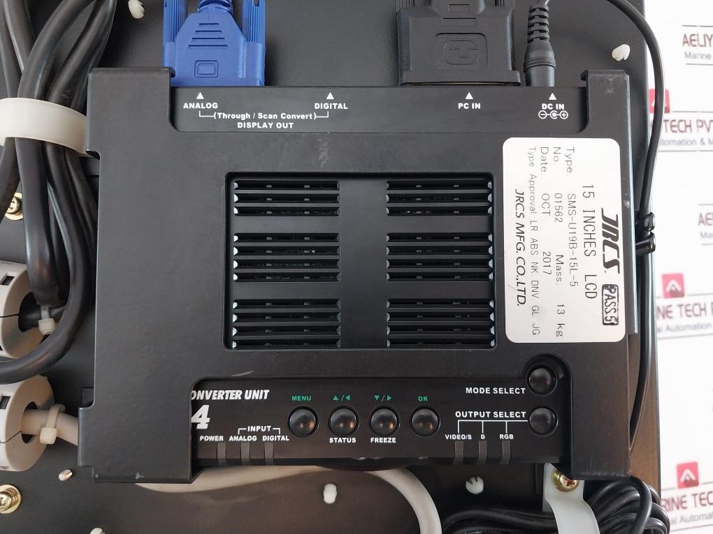 Jrcs SMS-U19B-15L-5 15.0 Inch Color LCD Monitor S1503