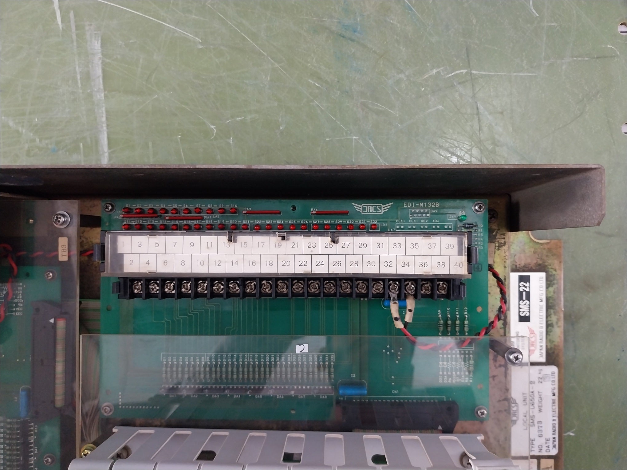 Jrcs Sms-u650A-2 Local Unit For Alarm & Monitoring System Jstd-m02B Lu-a