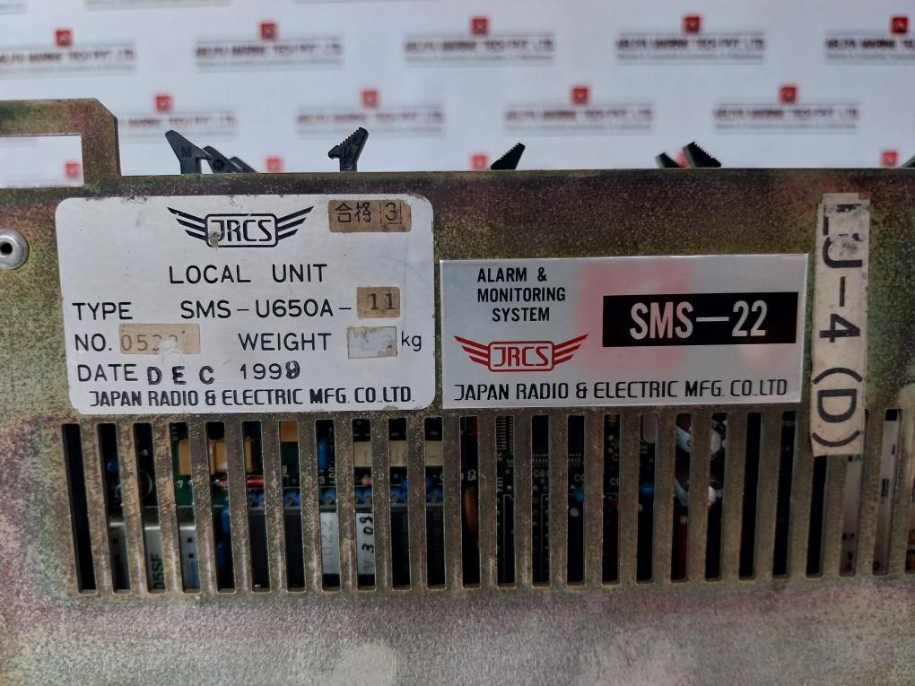 Jrcs Sms-u650A-11 Local Unit Sms-22 Alarm & Monitoring System
