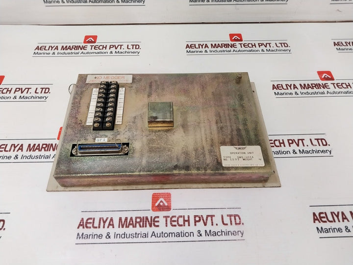 Jrcs Sms-u35A Operation Panel Unit 24V