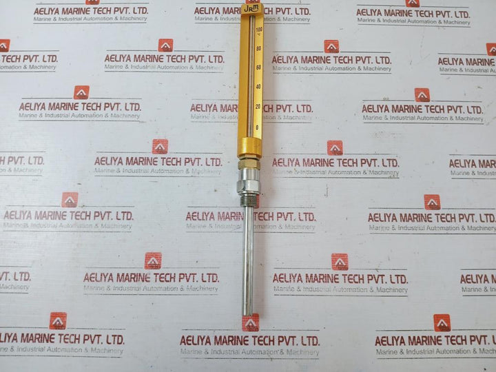 Jrm 0-100°C Temperature Gauge 380Mm Stem Length 132Mm Diameter