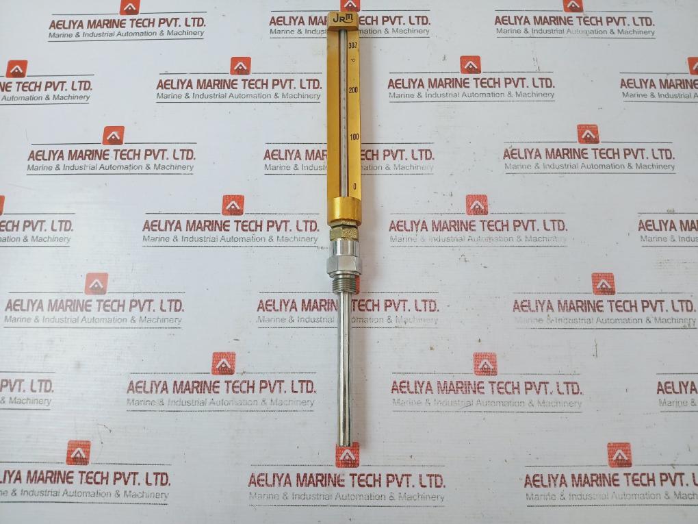 Jrm 0-300°C Thermometer 380Mm Stem Length