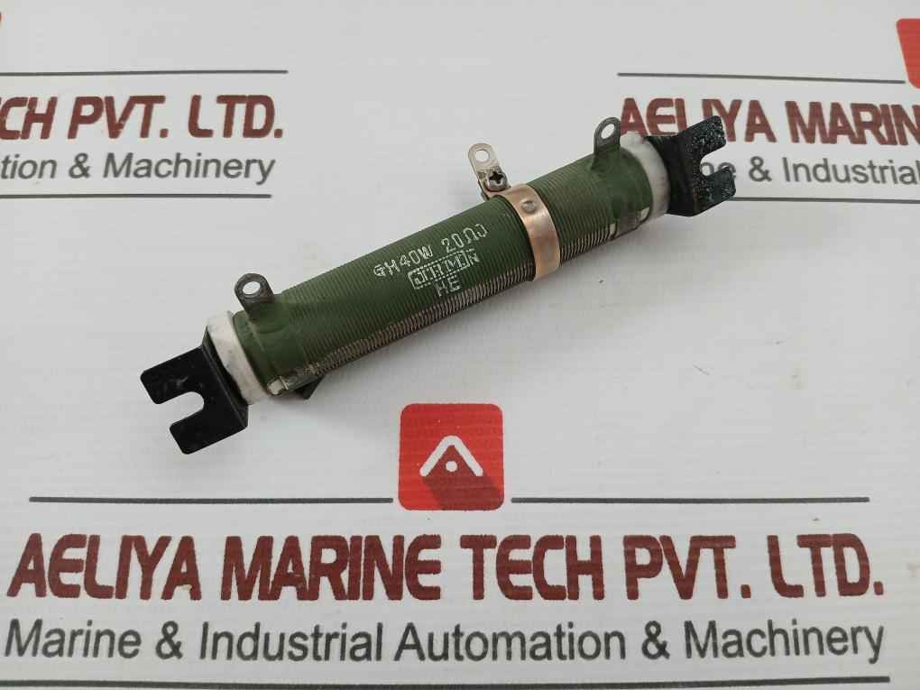 Jrm Gh40W 20 Ohm J Ceramic Tube Resistor Used