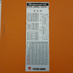 Jrmsi-b1026 Mount-base Programmable Logic Controller Assembly Yaskawa 100Vac