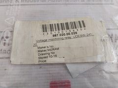 Js Udesw-241 Voltage Monitoring Relay 24Vac/Dc