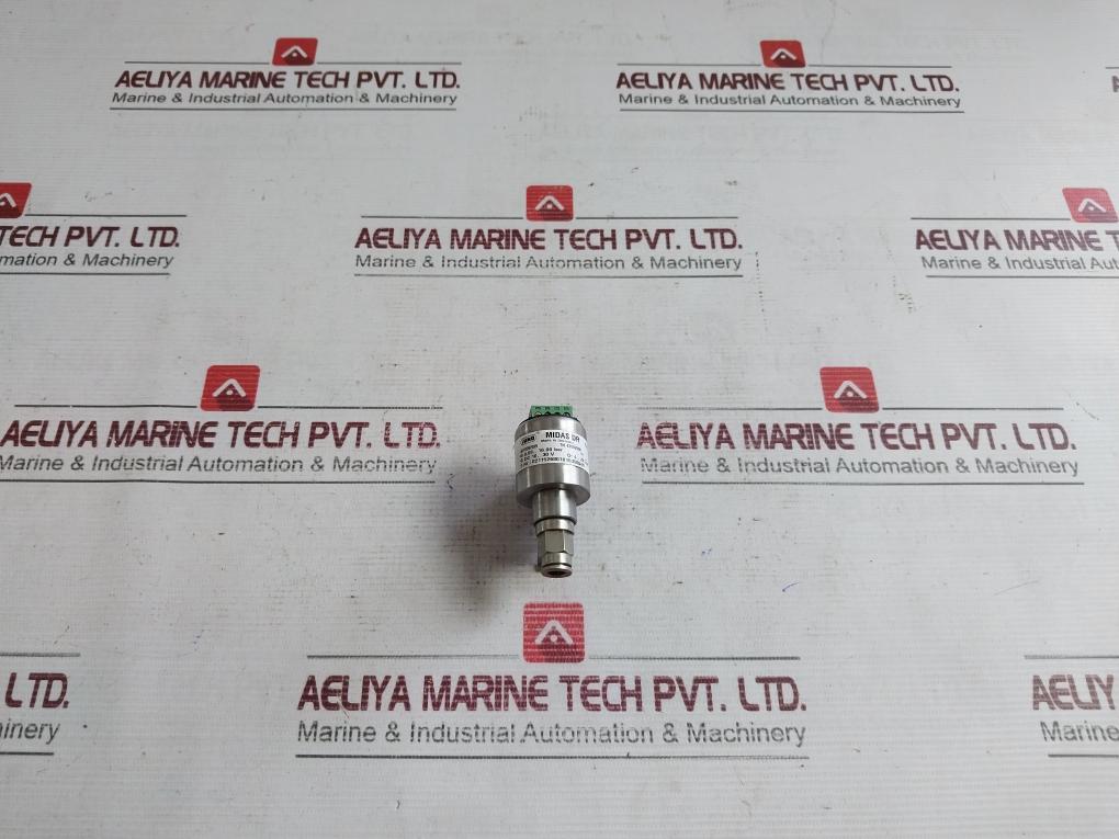 Jumo 401009/999 Pressure Transmitter Midas Dr Tn 43002906 0.00-16.00Bar Dc10-30V