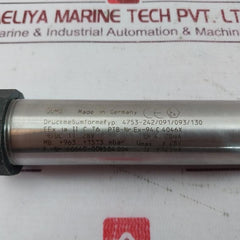 Jumo 4753-242/091/093/130 Pressure Transducer Eex Ia Ii C T6