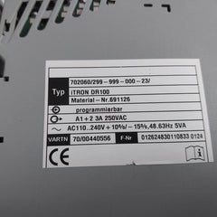 Jumo 702060/299-999-000-23 Electronic Two-point Controller 00440556