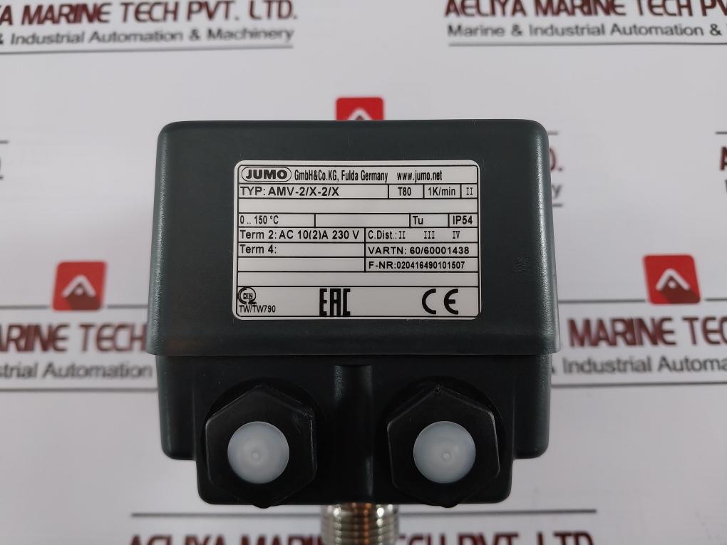 Jumo Amv-2/x-2/x Type T80 Temperature Sensor 0-150°c