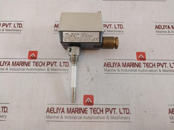Jumo Aths-se-2 Surface-mounted Single Thermostat Ac 10(2)A 230V Tw89201 100-mm