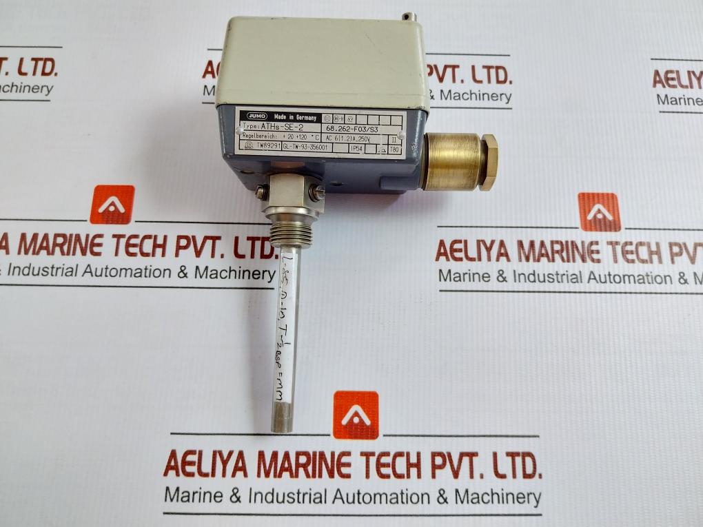 Jumo Capillary Thermostat Temperature Switch Controller Monitor Aths-se-2