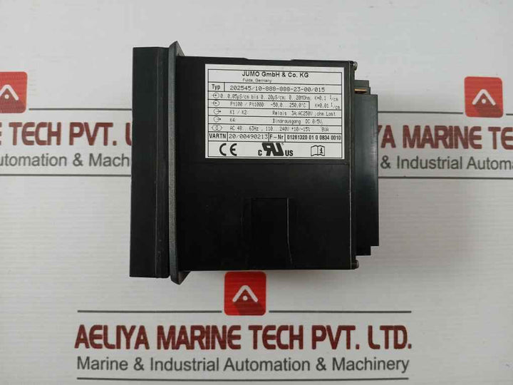 Jumo Dtrans Rw 01 Microprocessor Transmitter Controller