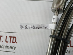 Jumo Length 8 Meter D-6, T-1/2Npt Temperature Sensor Cable 2Xpt100 3L