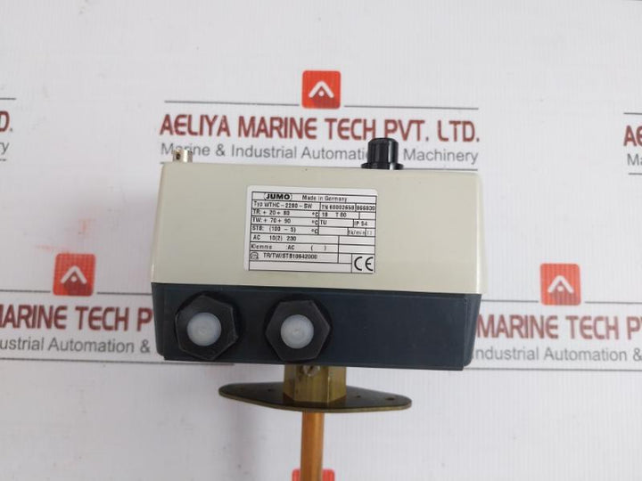 Jumo Warm Air Thermostat Ip 54 Part No Wthc-2280-sw
