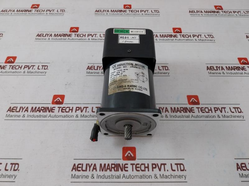 Jung-a Marine Jawmvs-11 Induction Motor 110Vac 60Hz 90-1700Rpm 4P