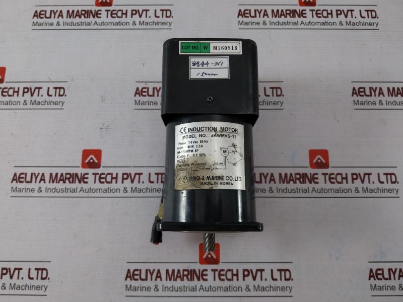 Jung-a Marine Jawmvs-11 Induction Motor 110Vac 60Hz 90-1700Rpm 4P