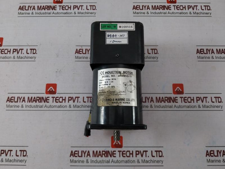 Jung-a Marine Jawmvs-11 Induction Motor 110Vac 60Hz 90-1700Rpm 4P