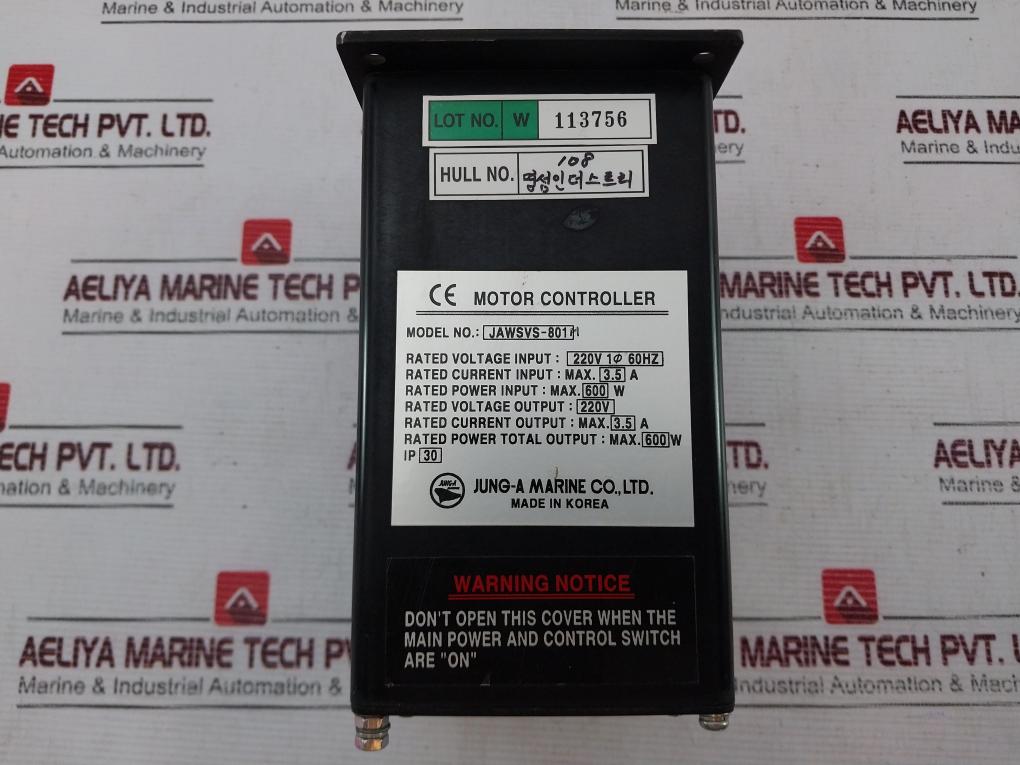 Jung-a Marine Jawsvs-801M Motor Controller Module 220V