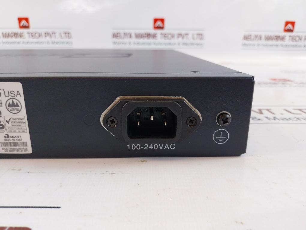 Juniper Networks Srx240 Services Gateway 100-240V- 50-60Hz 07 Cm-1 10A 250V