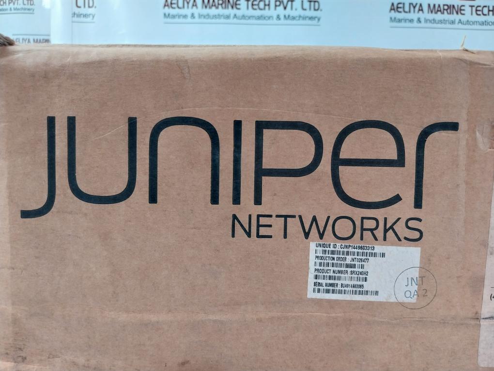 Juniper Networks Srx240 Services Gateway 100-240V- 50-60Hz 07 Cm-1 10A 250V