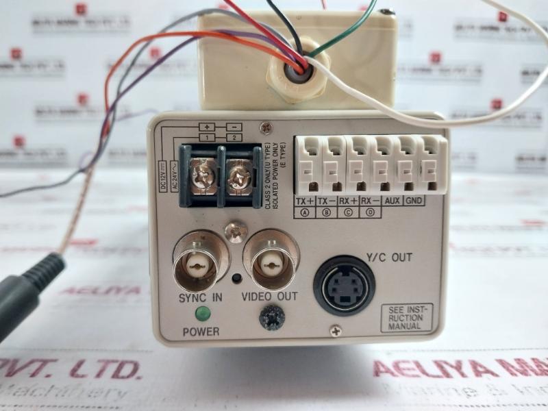 Jvc Tk-c1480Be Digital Color Cctv Video Camera W/ Lw40321-001A-h