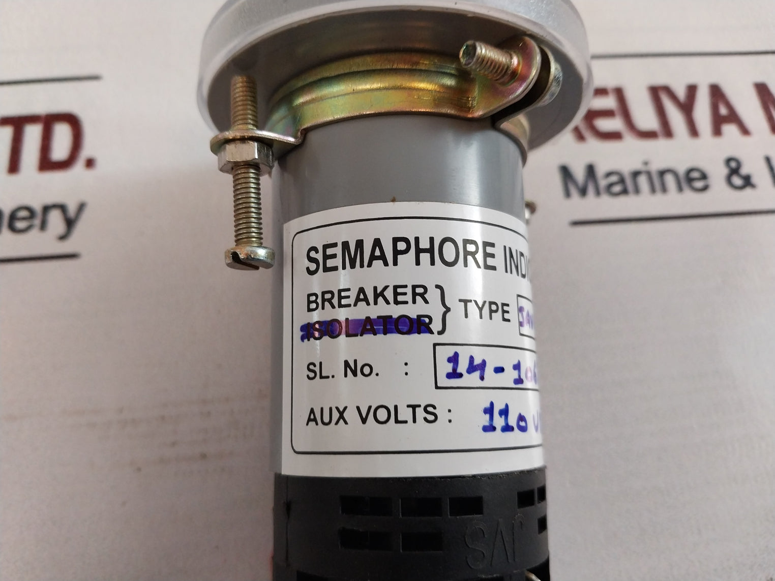 Jvs Jav041--3 Semaphore Indicator Breaker 110Vdc