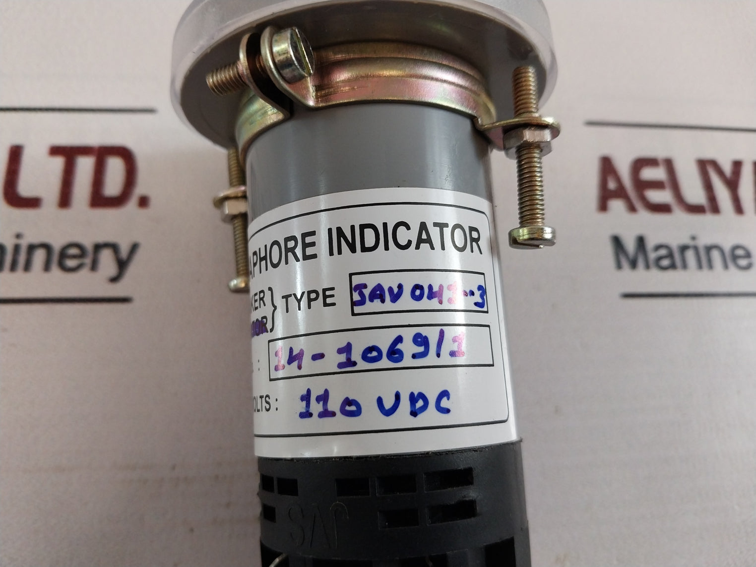 Jvs Jav041--3 Semaphore Indicator Breaker 110Vdc