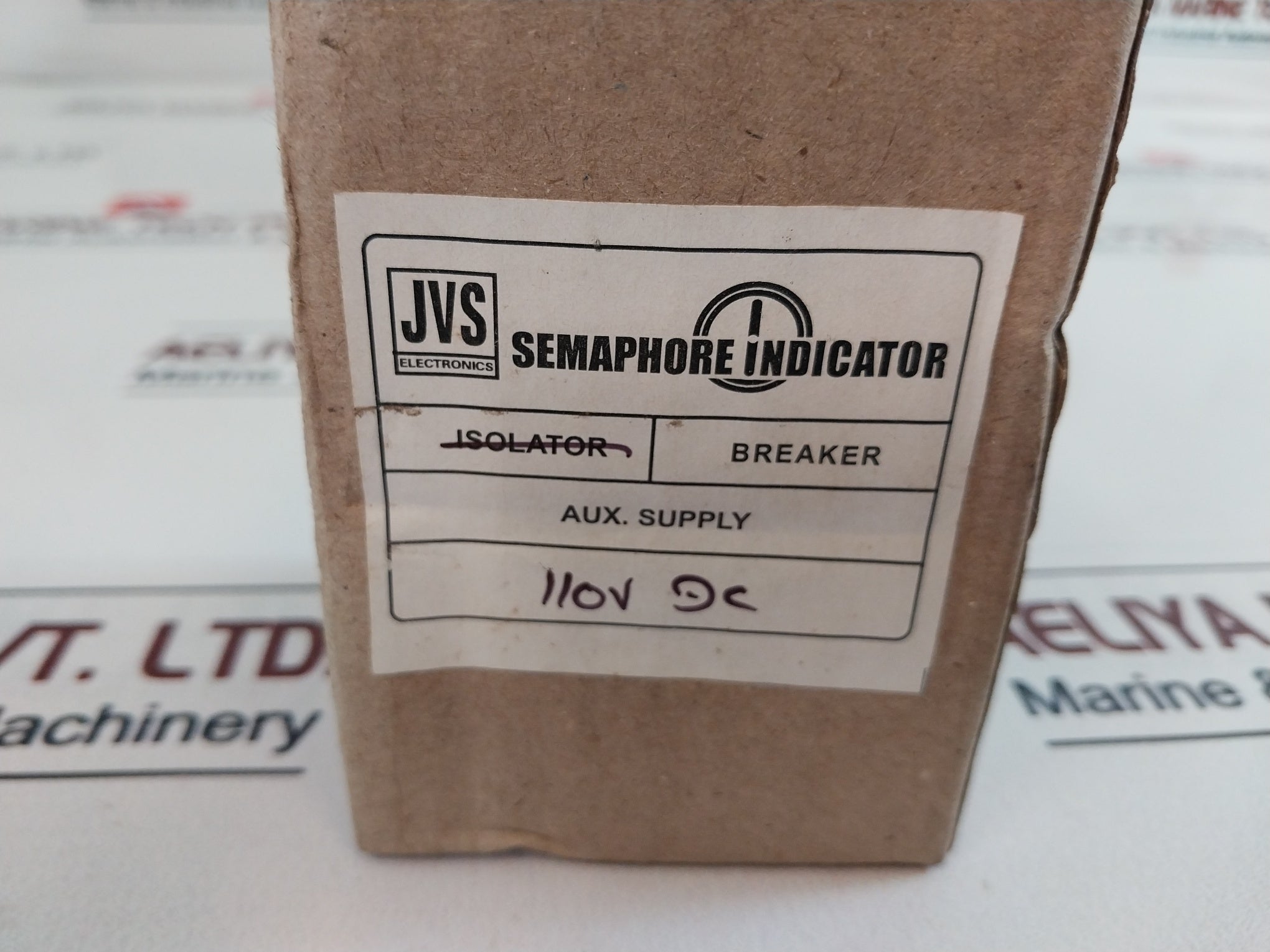 Jvs Jav041--3 Semaphore Indicator Breaker 110Vdc