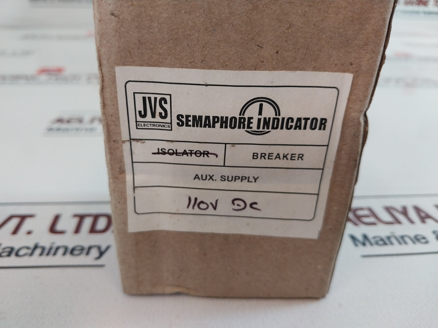 Jvs Jav041--3 Semaphore Indicator Breaker 110Vdc