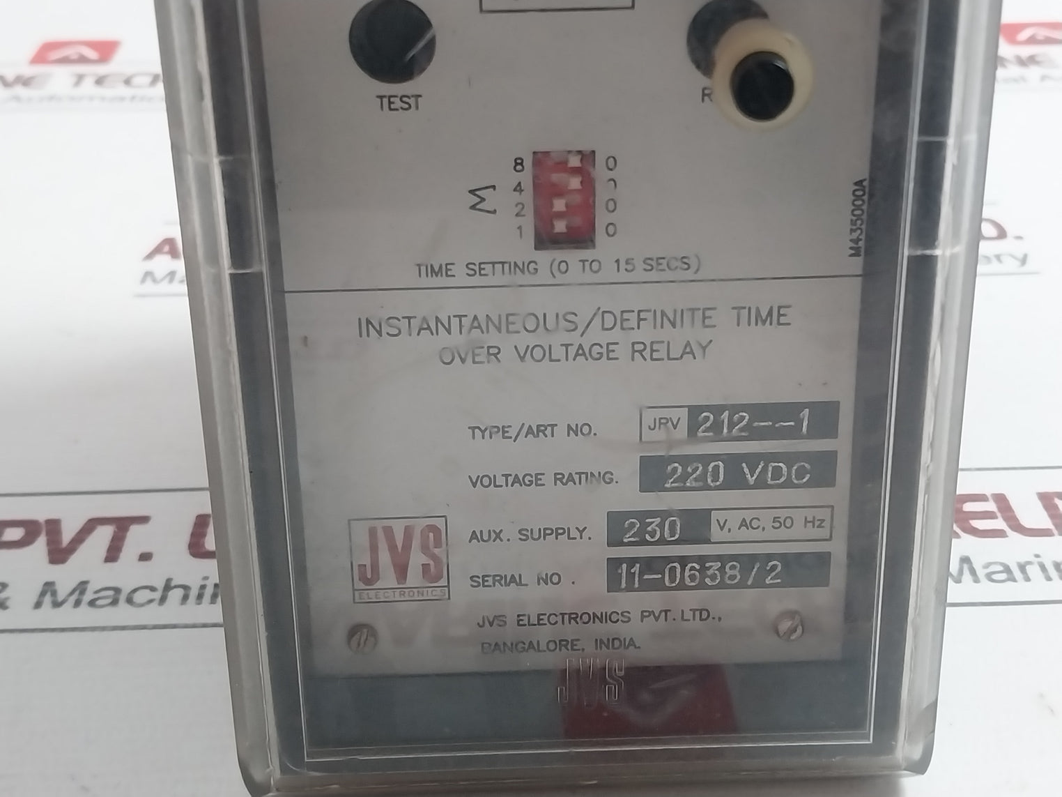 Jvs Jrv 212--1 Display Module 230Vac 50 Hz