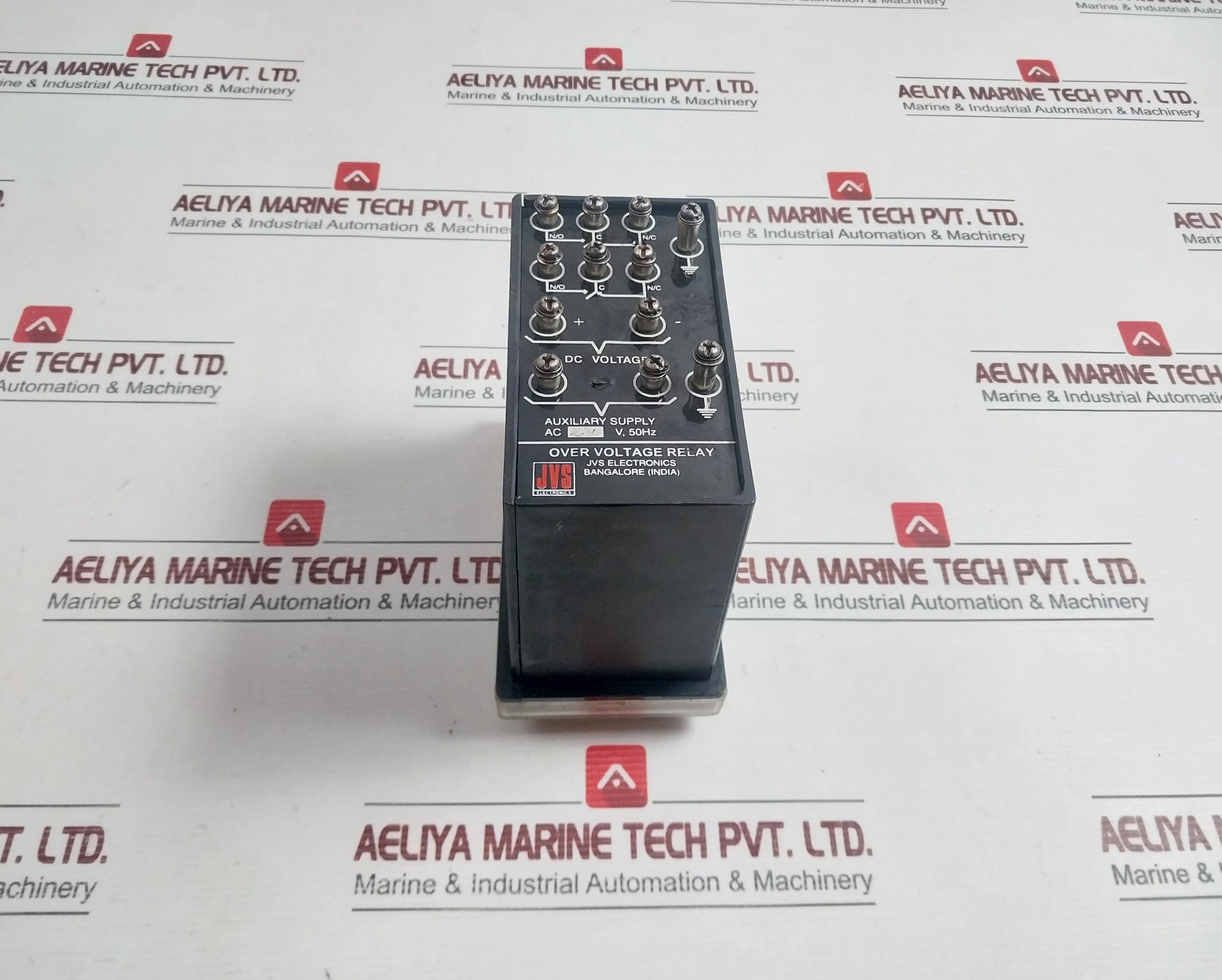 Jvs Jrv 212--4 Over Voltage Relay 48Vdc 0-15 Secs