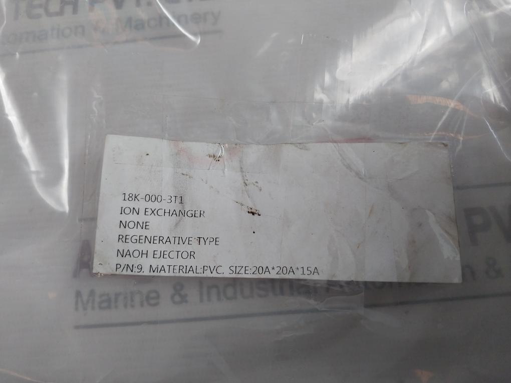 Jw Jw 060 Pvc Naoh Ejector Fitting Assembly 18K-000-3T1