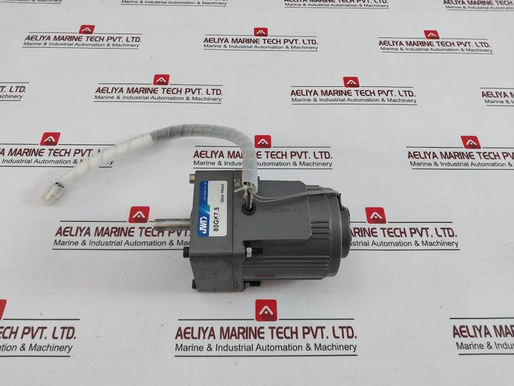 Jwd 80Gk7.5 Gear Reduction Capacitor Run Asynchronous Motor 25W 220V 0.26A 50Hz