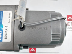 Jwd 80Gk7.5 Gear Reduction Capacitor Run Asynchronous Motor 25W 220V 0.26A 50Hz