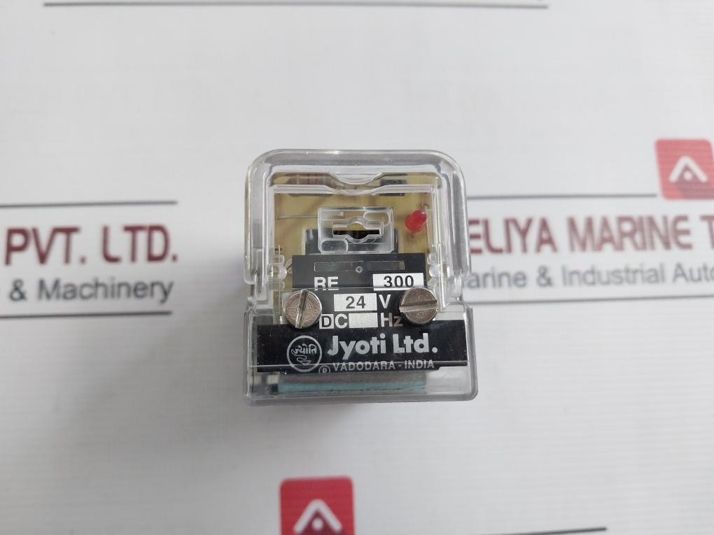 Jyoti Re 300 Auxiliary Relay 24V Dc