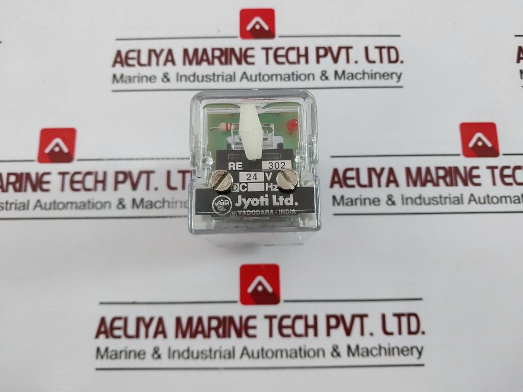 Jyoti Re 302 Voltage Operated Auxiliary Relay 24V Dc Pcb Type-02