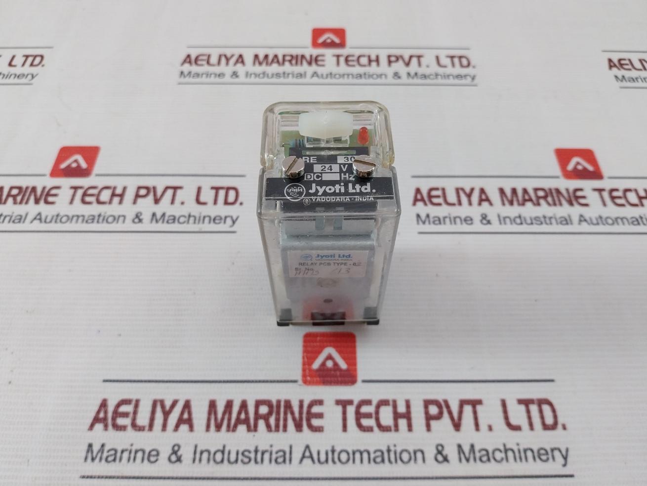 Jyoti Re 302 Voltage Operated Auxiliary Relay 24V Nr-004