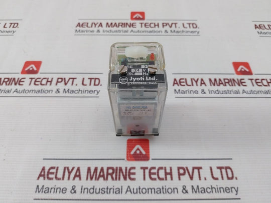 Jyoti Re 302 Voltage Operated Auxiliary Relay 24V Nr-004