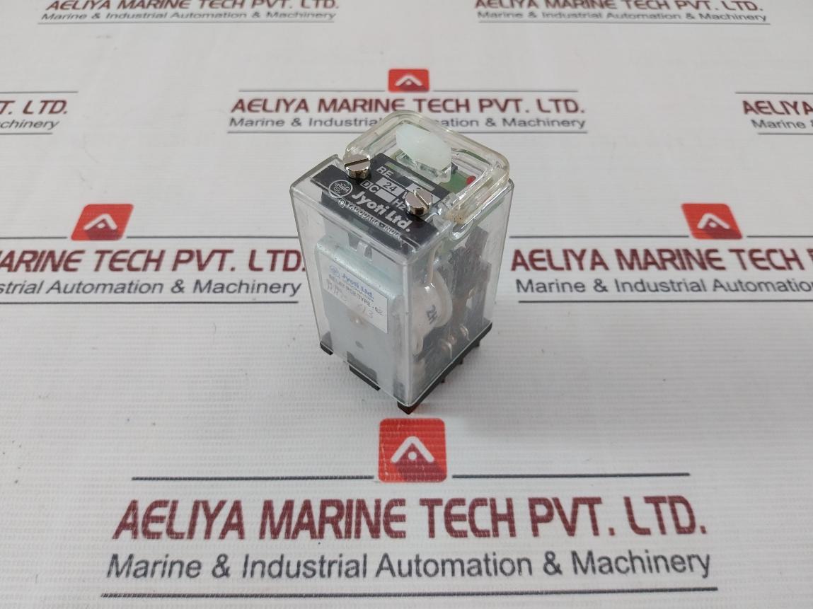 Jyoti Re 302 Voltage Operated Auxiliary Relay 24V Nr-004