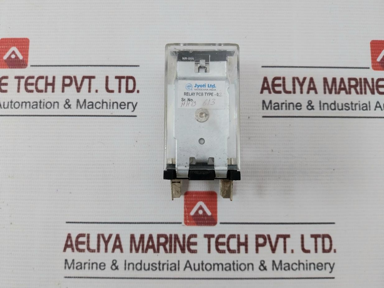 Jyoti Re 302 Voltage Operated Auxiliary Relay 24V Nr-004