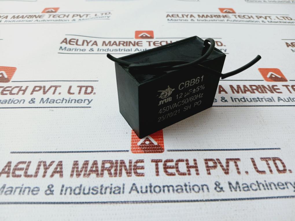 Jyue CBB61 Capacitor 450VAC 50/60 Hz