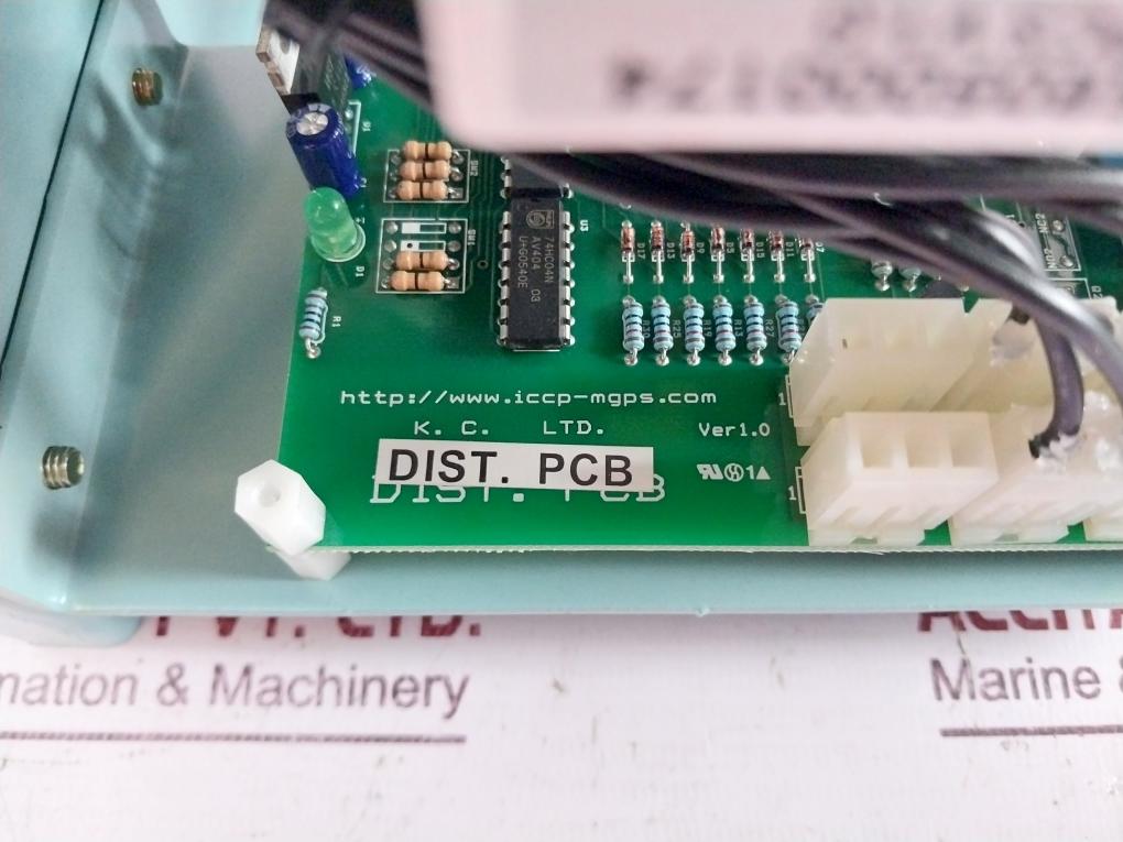 K.C. Control Panel For Anti-fouling System Sr807-b01-v1.1 Tc12200334 600V 30A