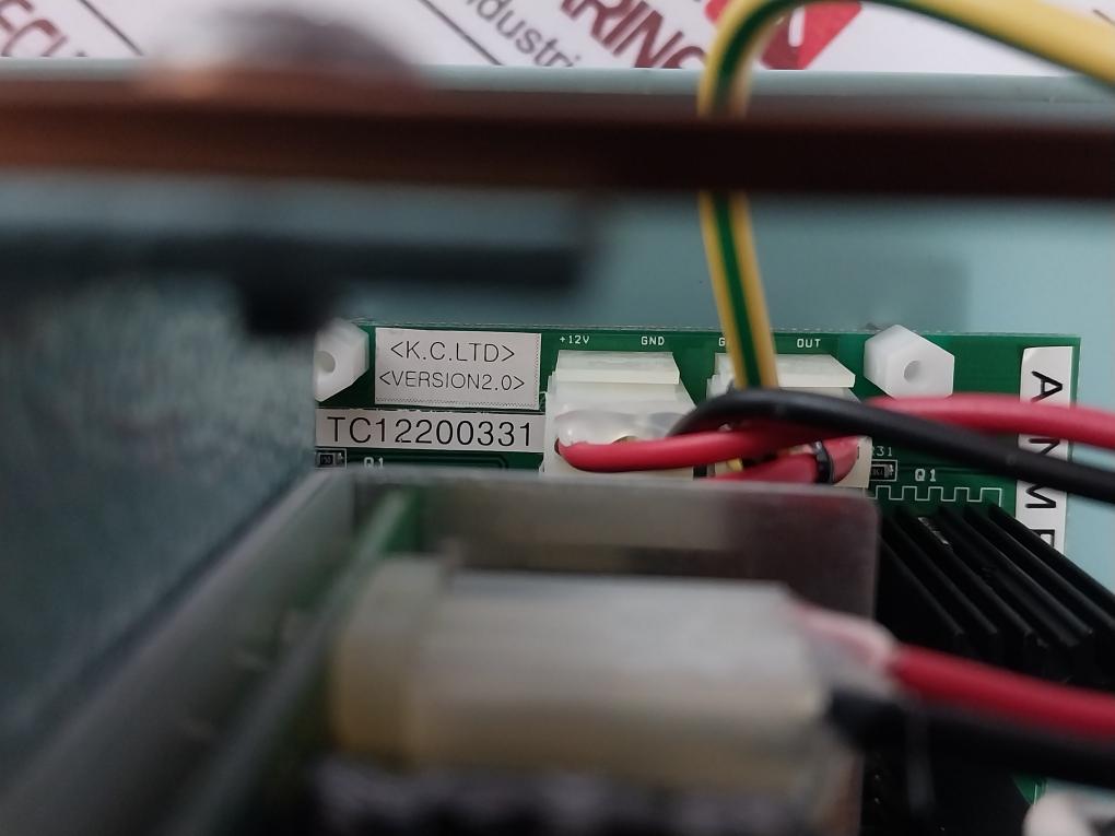 K.C. Control Panel For Anti-fouling System Sr807-b01-v1.1 Tc12200334 600V 30A