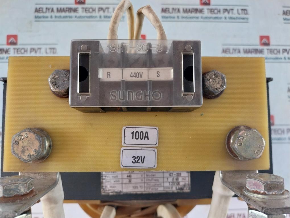 K.C. ICT-203 Main Transformer 3.2K VA 440V 7.27/100 A