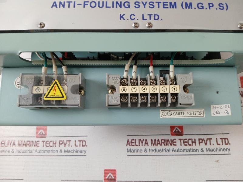 K.C. Kcaf 2010Nm Control Panel For Anti-fouling System(Mgps)